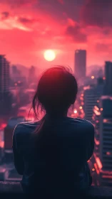 Soft evening sun welcomes a quiet city rooftop pause