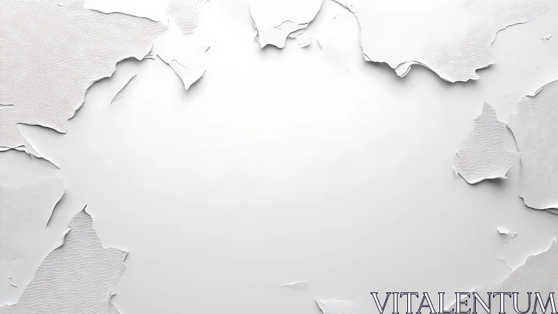 Minimal torn paper border with clean central space.