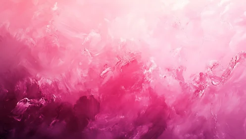 Pink abstract gradient shows textured brushstroke transitions