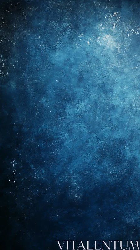 Midnight cobalt wall of textured cosmic whispers.