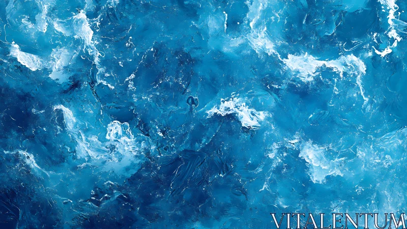 Dynamic ultramarine abstraction captures turbulent fluid motion