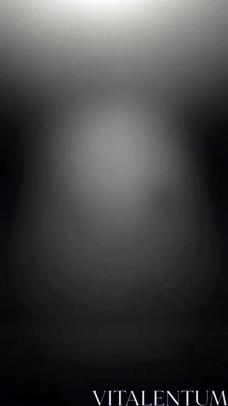 Soft grayscale vignette gradient forms diffuse central glow