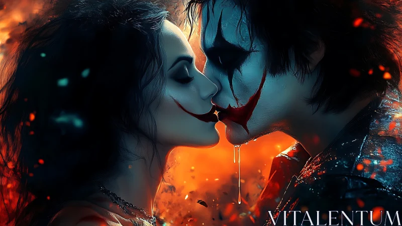 Two Souls Connected Through Glowing Warmth and Magic