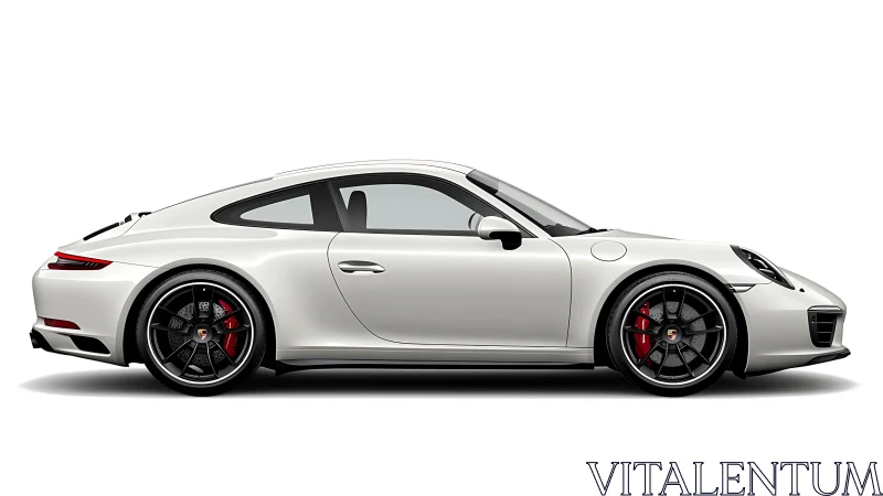 Sleek white sports coupe ready to turn everyday drives special.