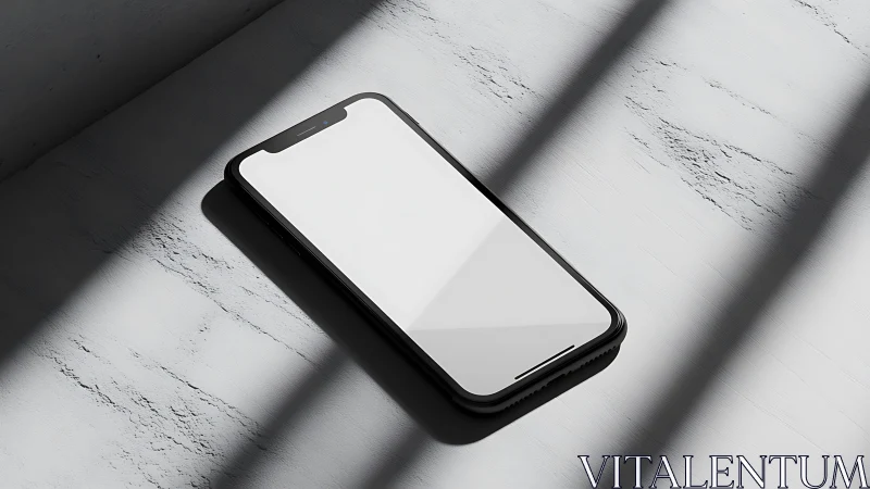 Modern smartphone displays elegance with striking minimalist style