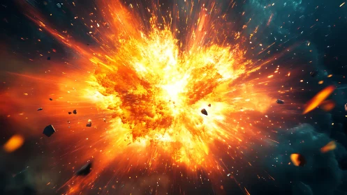 Brilliant Explosion of Light and Energy Captured in Motion