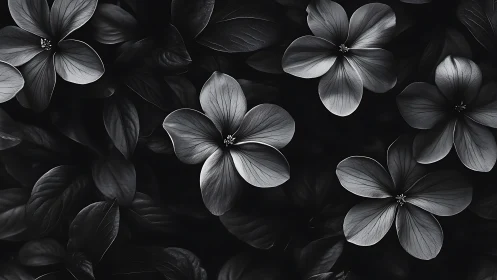 Moonlit Blossoms in Shadow.