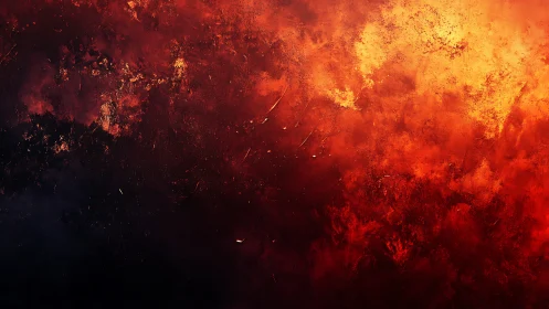 Inferno Explosion: Consuming Fire and Chaos