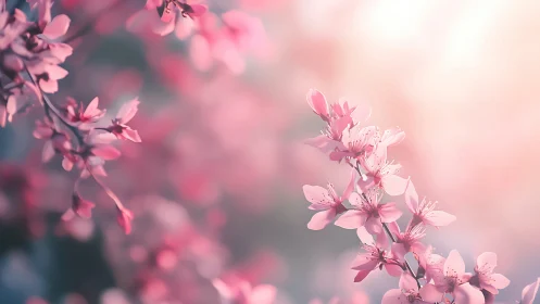 Soft Pink Blossoms Capture Spring's Delicate Beauty