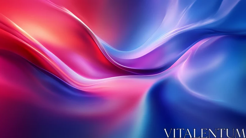 Chromatic fluid interface with high-gloss spectral gradients.