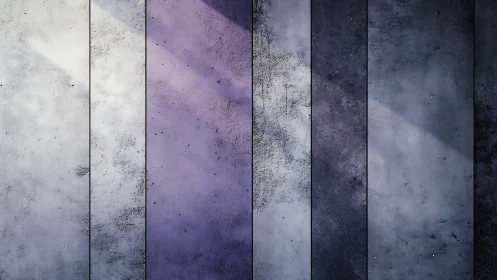 Soft violet concrete stripes catching wandering daylight.