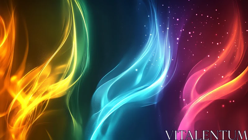 Chromatic Luminescent Flow: Spectral Wave Gradient Rendering