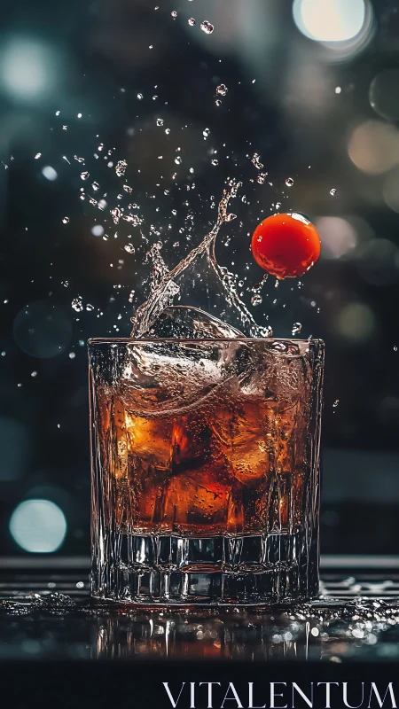 High-Speed Liquid Collision: Dynamic Splash Photography.