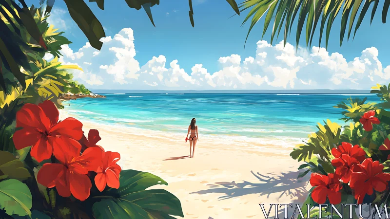 Tropical Paradise: A Serene Beach Getaway.