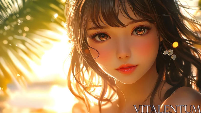 Sunlit beach portrait celebrates warm eyes and gentle glow