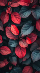 Chromatic foliage array under cinematic low key lighting.