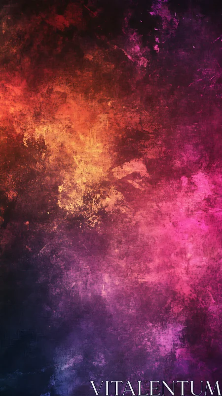 Textured gradient abstract with warm to cool color shift.