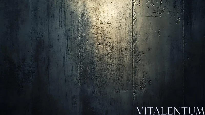 Textured Grunge Concrete Wall with Soft Light, Moody Style.