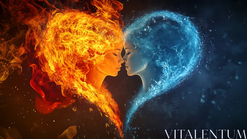 Fire and Ice: Dual-Element Profile Silhouette