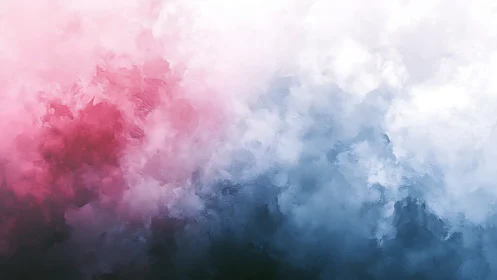 Colorstorm gradient clouds in soft abstract fusion.