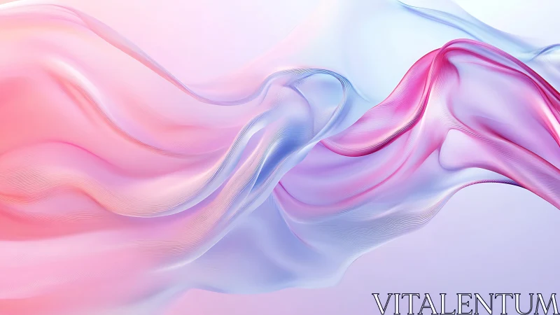 Soft pastel waves drifting in a dreamy, calming glow.