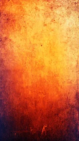 Gradient Texture Composition: Warm Chromatic Transition with Distressed Overlay.