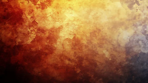 Abstract Textured Gradient: Warm Chromatic Transition.
