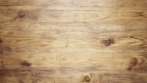 Light brown wooden plank surface with knots and grain detail.
