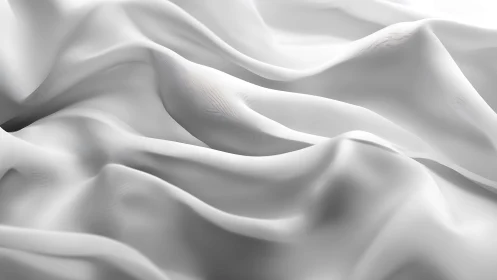 Silken dunes quietly drift across a monochrome dreamscape