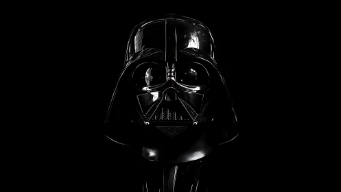 High-contrast helmet portrait using low-key directional lighting