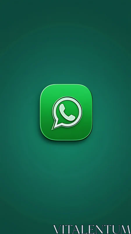 WhatsApp's Iconic Green Chat App Icon Shines Bright