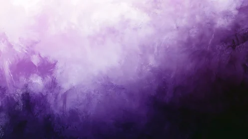 Violet tonal abstract cloudscape with textured gradient field