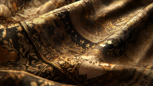 Golden Threads and Ancient Elegance.