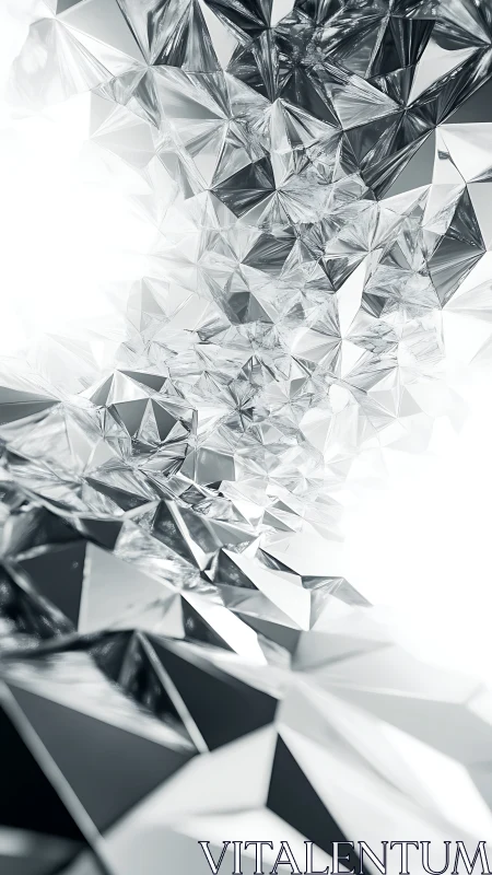 Prismatic crystal tunnel spiraling through liquid light.