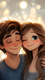 Two Hearts, One Moment of Pure Joy.