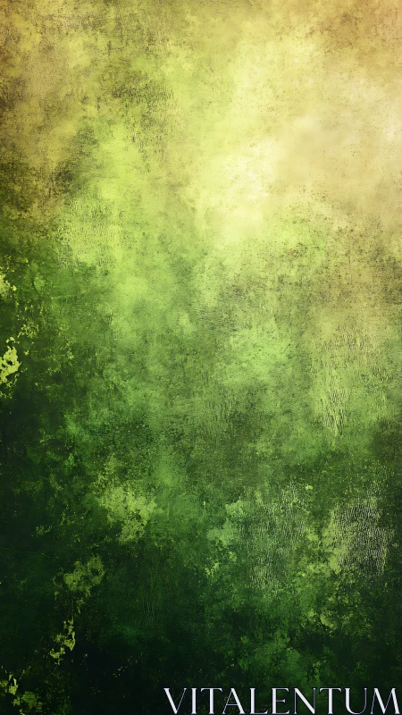 Textured green gradient background with light center focus