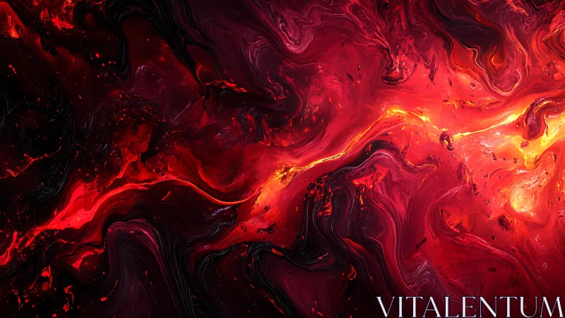Molten Dreams: Where Fire Meets Fluid Motion.
