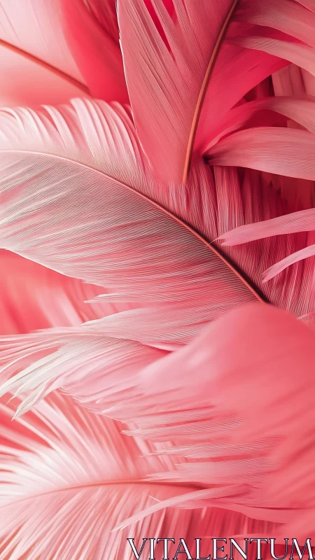 Soft coral feathers drifting through rosy daydreams.