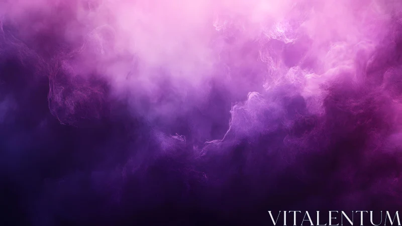 Abstract pink and purple cloud texture with dreamy, ethereal style.