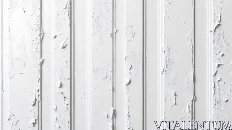 Softly weathered white wall panels invite quiet contemplation
