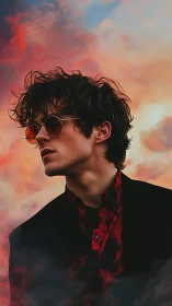 Sunset-drenched portrait of a cool, quietly confident soul.