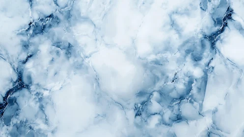 Elegant white and blue marble texture background, abstract style.