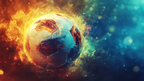 Thermodynamic soccer sphere amid bifurcated plasma fields.