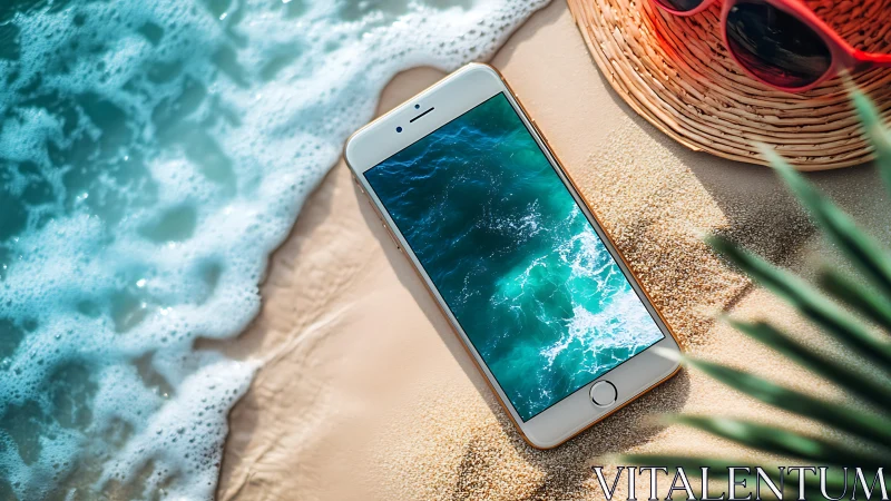 Seaside Escape: Where Ocean Meets Digital.