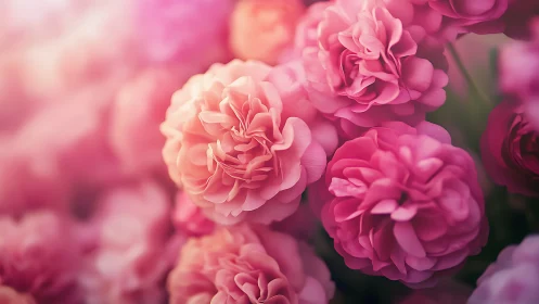 Velvet Rose Reverie: Pink Petal Dreams Unfold.