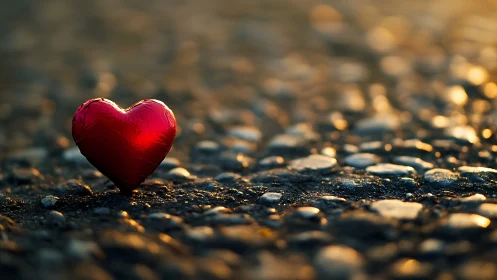 Crimson Heart's Solitary Pilgrimage Through Stone.