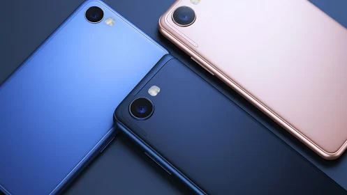 Contemporary Mobile Devices in Colorway Composition.