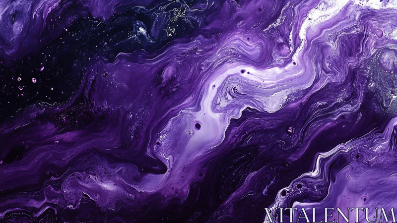Ultraviolet marbled fluid dynamics in swirling pigment fields.