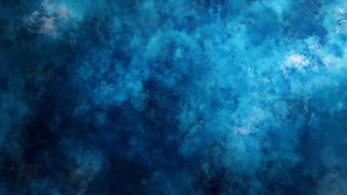 Cerulean textured cloudscape with deep atmospheric gradients.