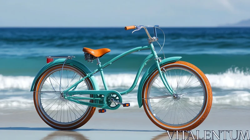Turquoise Cruiser Dreams Meet Sandy Shores Today.